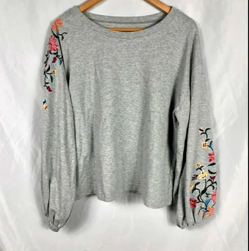 Ann taylor embroidery top